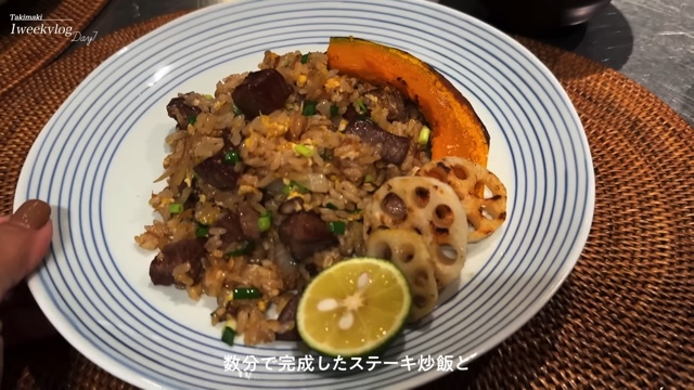 滝沢眞規子、夕食作りを公開の画像