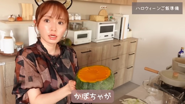 元モー娘。紺野あさ美、新居で豪華夕食作りの画像