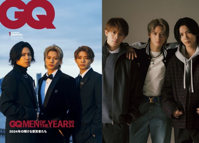 Number_i「GQ MEN OF THE YEAR 2024」に選出&増刊特別表紙発売　誌面も豪華な内容に