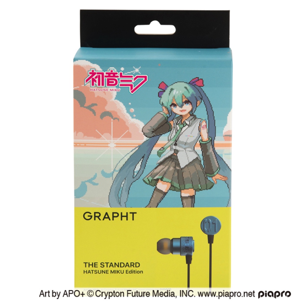 GRAPHT『THE STANDARD』初音ミクモデル登場の画像