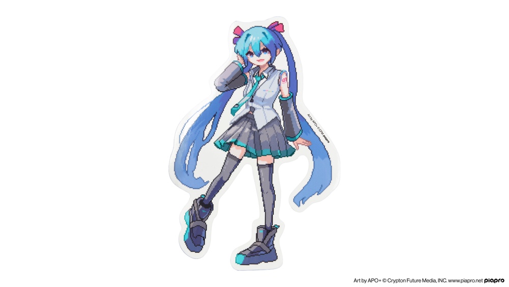 GRAPHT『THE STANDARD』初音ミクモデル登場の画像