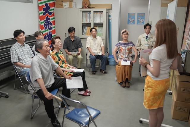 『おむすび』第50話、孝雄が炊き出しにの画像