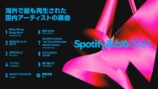 Spotify 2024年年間ランキング発表の画像