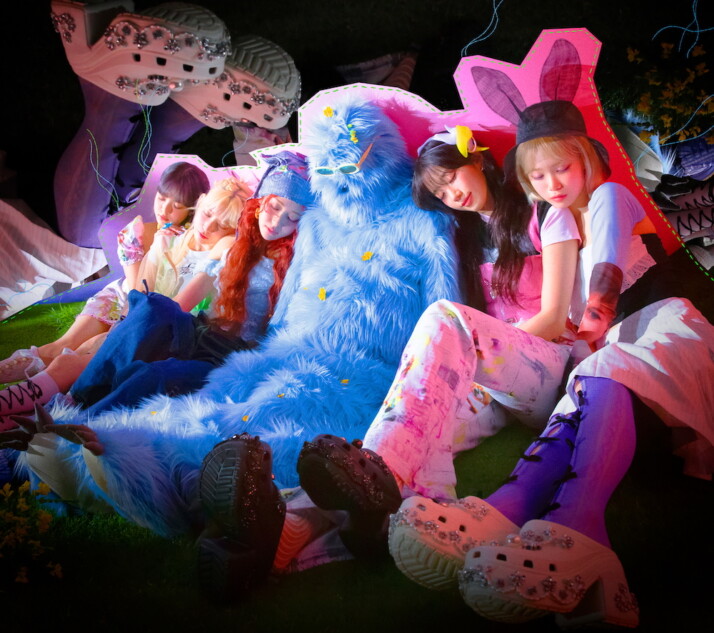 LESSERAFIM「CRAZY」スペシャルレアカード4種セットウンチェ