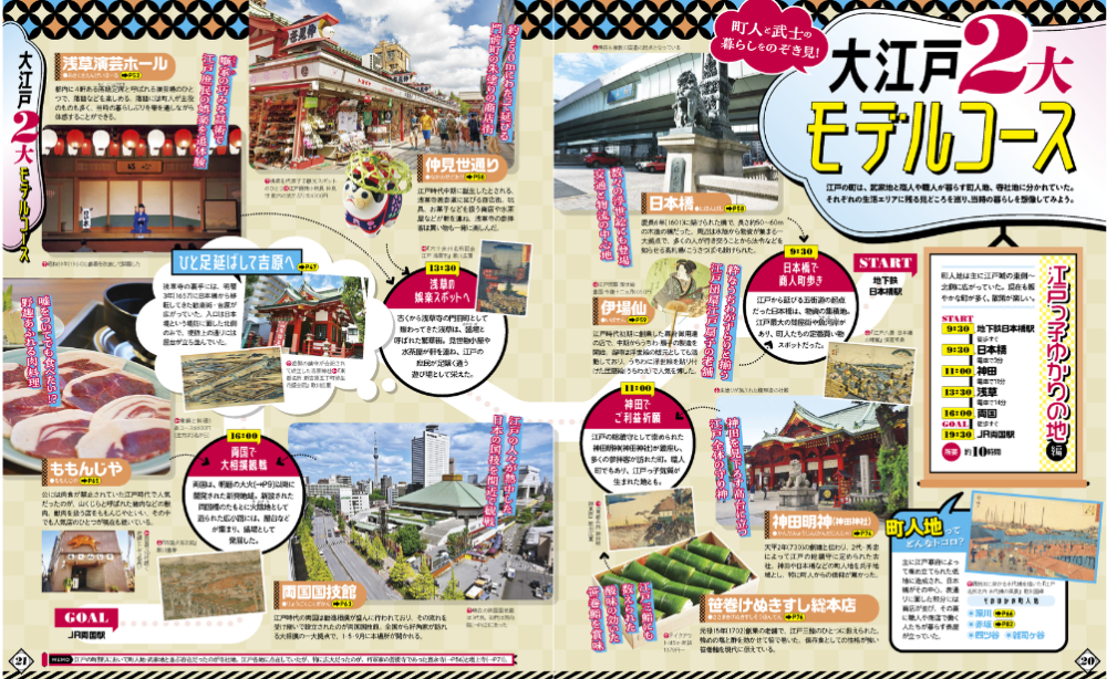 江戸・東京ガイドの決定版『るるぶ 江戸』の画像