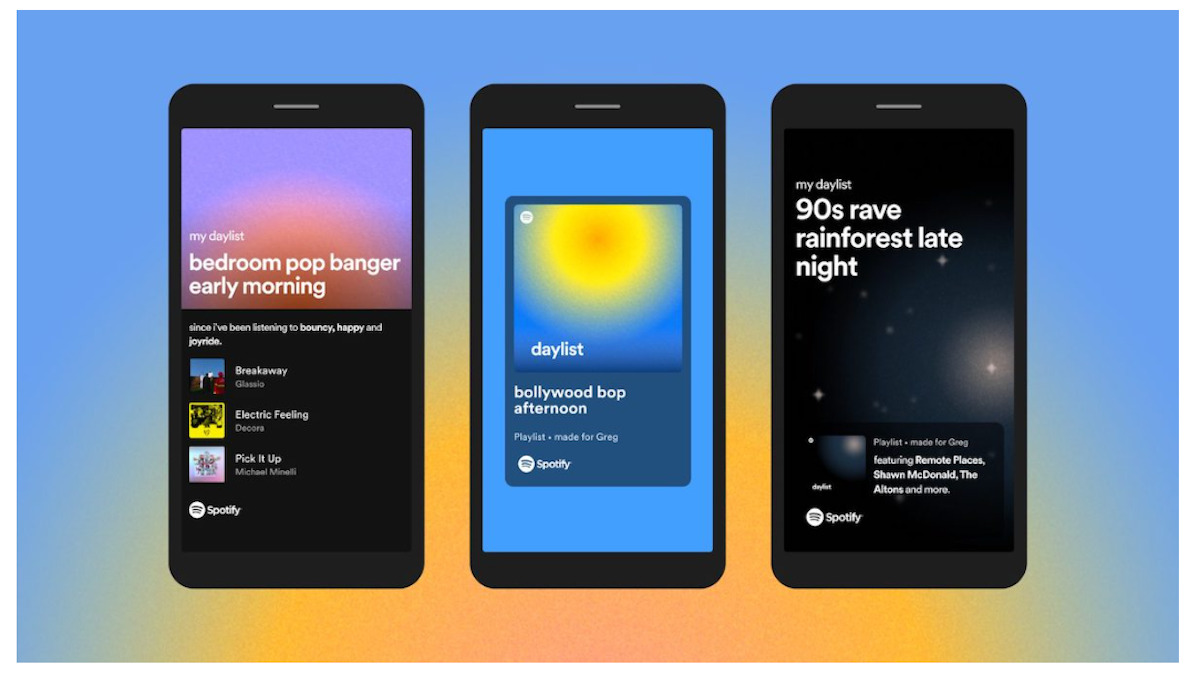 Spotifyの「daylist」機能を体験してみた