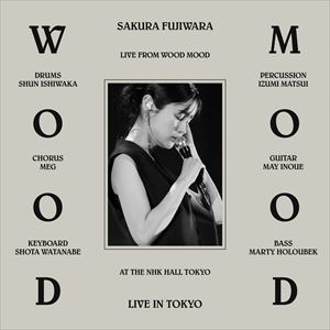 藤原さくら『wood mood (live at NHK Hall, 2024)』ジャケット