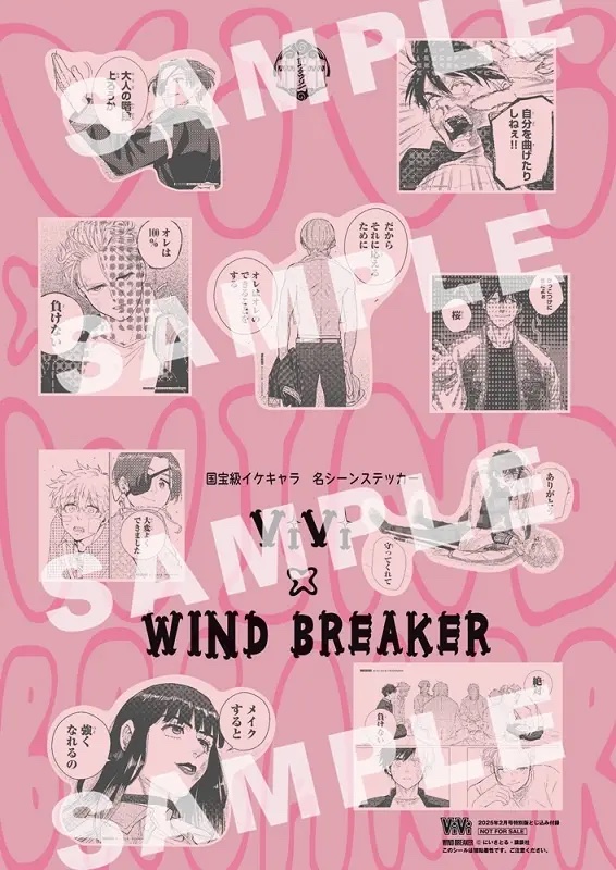 ViVi2月号『WIND BREAKER』大特集の画像