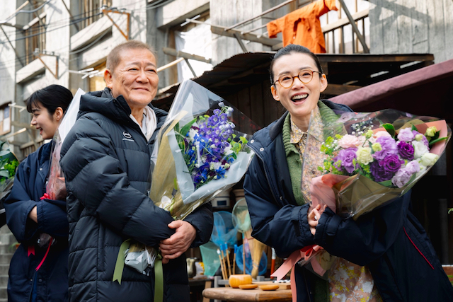 （左から）國村隼、中嶋朋子