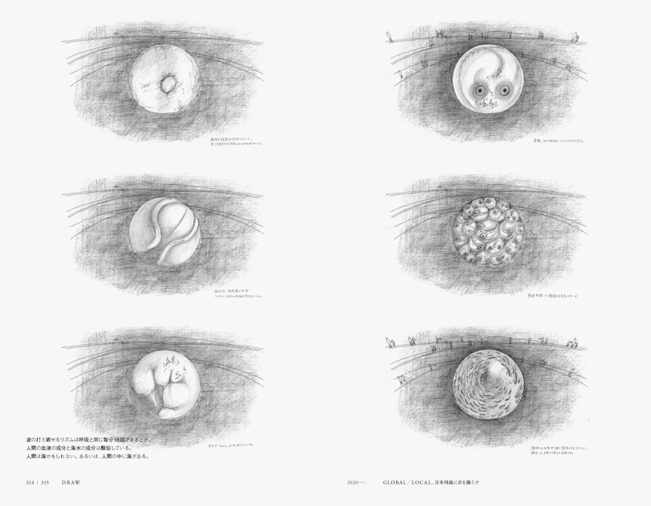 原研哉、初のスケッチ・ドローイング集の画像