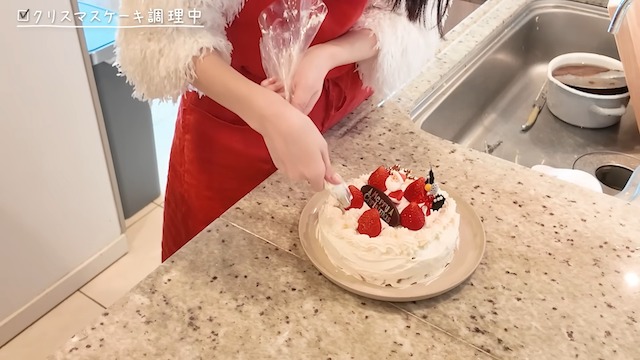 佐々木希、手作りクリスマス料理披露の画像