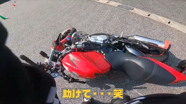 元AKB48平嶋夏海、カスタムバイクが“即損傷”　の画像