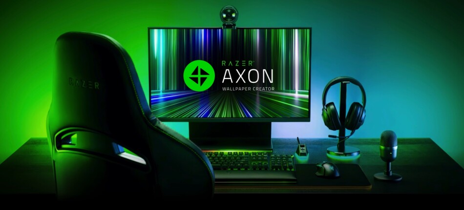 『Razer Axon』でPCの壁紙を見直そう