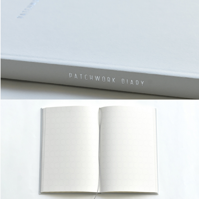 夜眠る前に書く「パッチワーク日記」再販決定の画像
