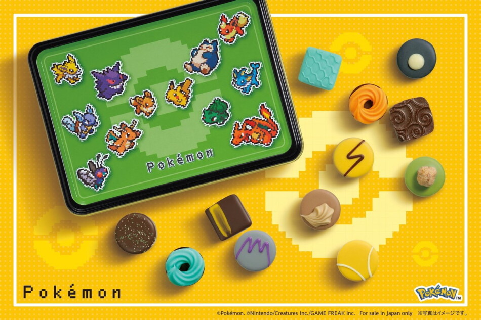 ポケモンのアソートチョコレートが登場