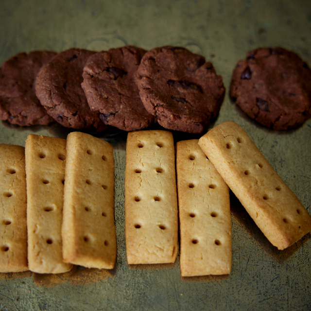 『バターを使わない米粉のちいさな焼き菓子』の画像
