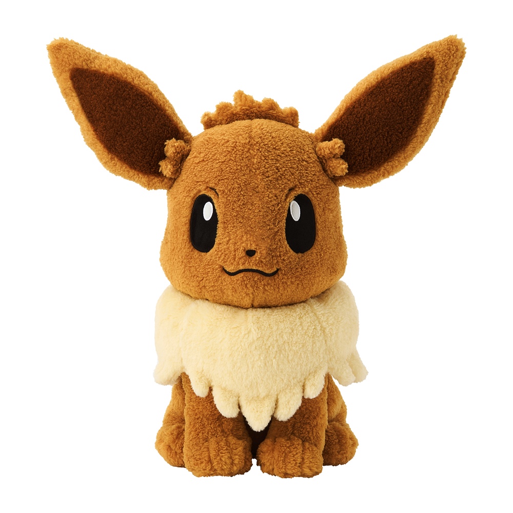 ピカチュウ&イーブイのBIGサイズぬいぐるみの画像