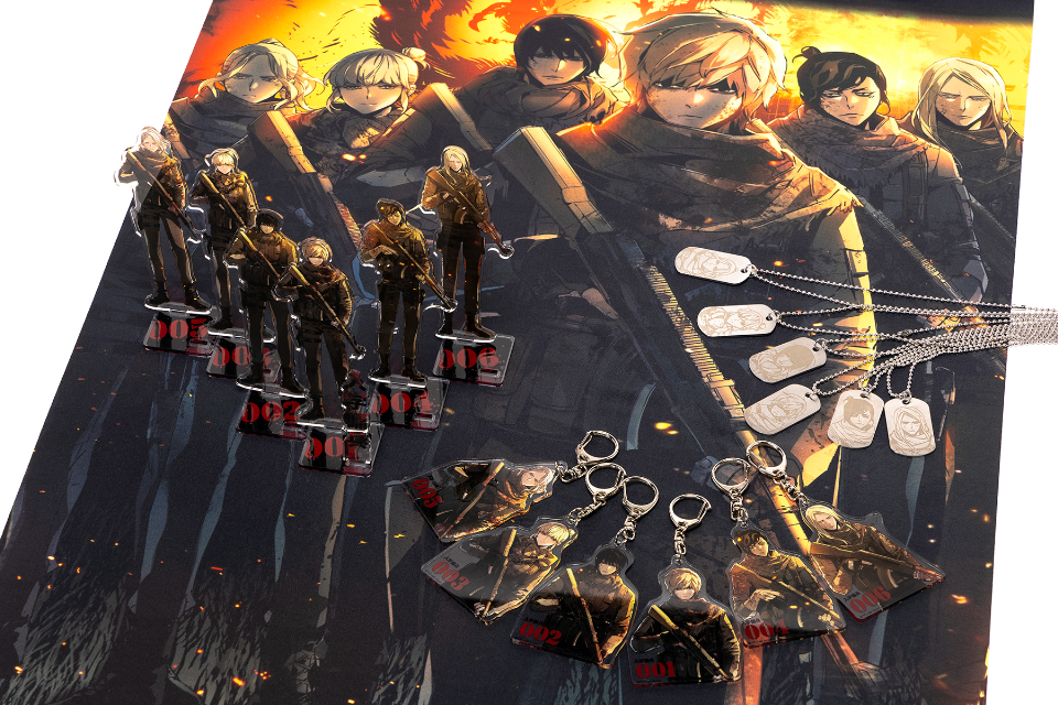 LINEマンガ『入学傭兵』POP-UPストア開催の画像