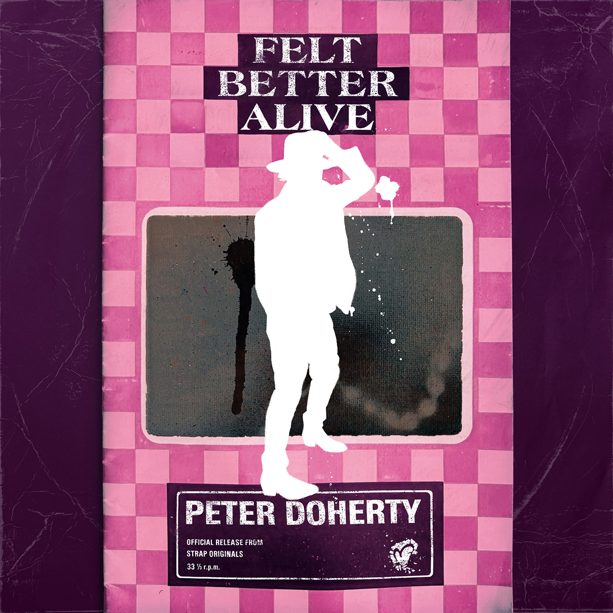 ピーター・ドハーティ『Felt Better Alive』ジャケット