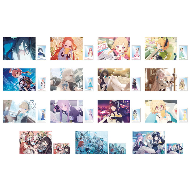 『ブルアカ』一番くじのラインナップが公開の画像