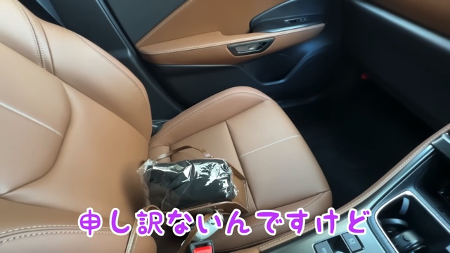 女子高生YouTuber、新車レクサス披露の画像
