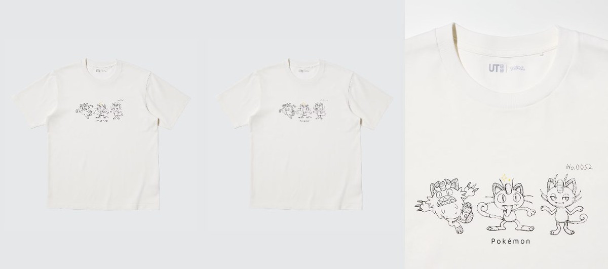 ユニクロ「Pokémon Sketch」新作登場の画像