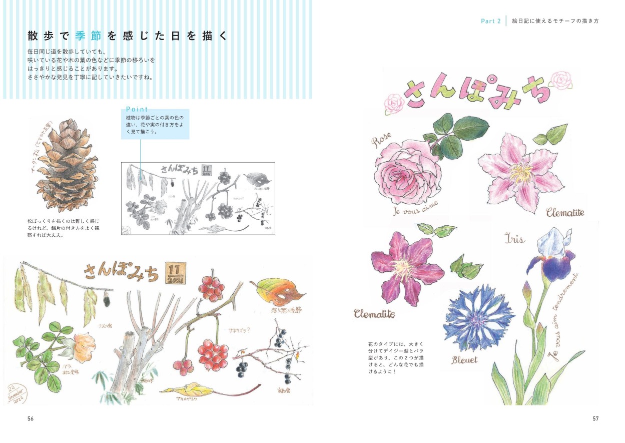 『おとなの絵日記レッスン 』発売の画像