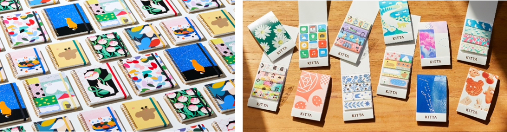 手帳のように使えるノート「HITOTOKI NOTE」の画像