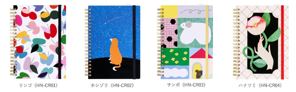 手帳のように使えるノート「HITOTOKI NOTE」の画像