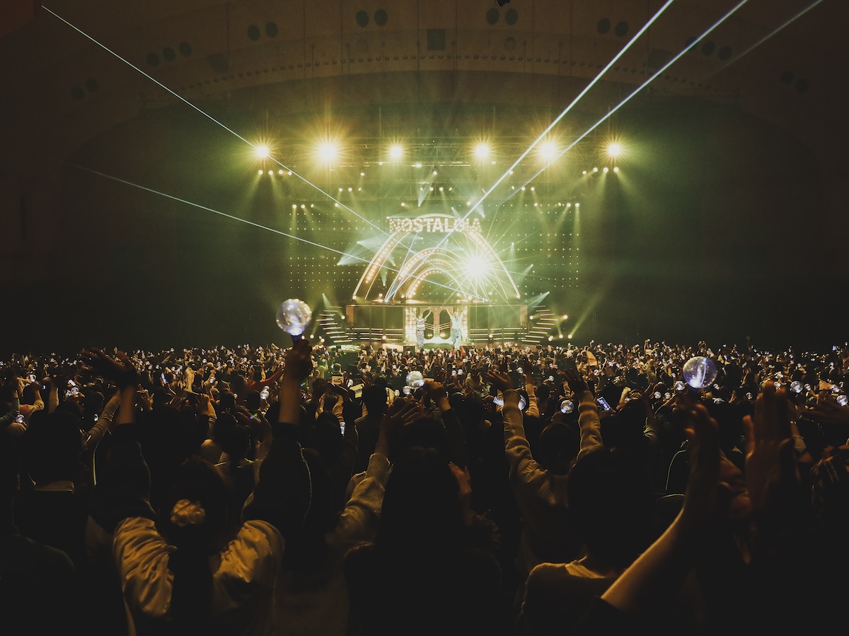 w-inds.ライブ写真（撮影＝KIPPEI OGATA）