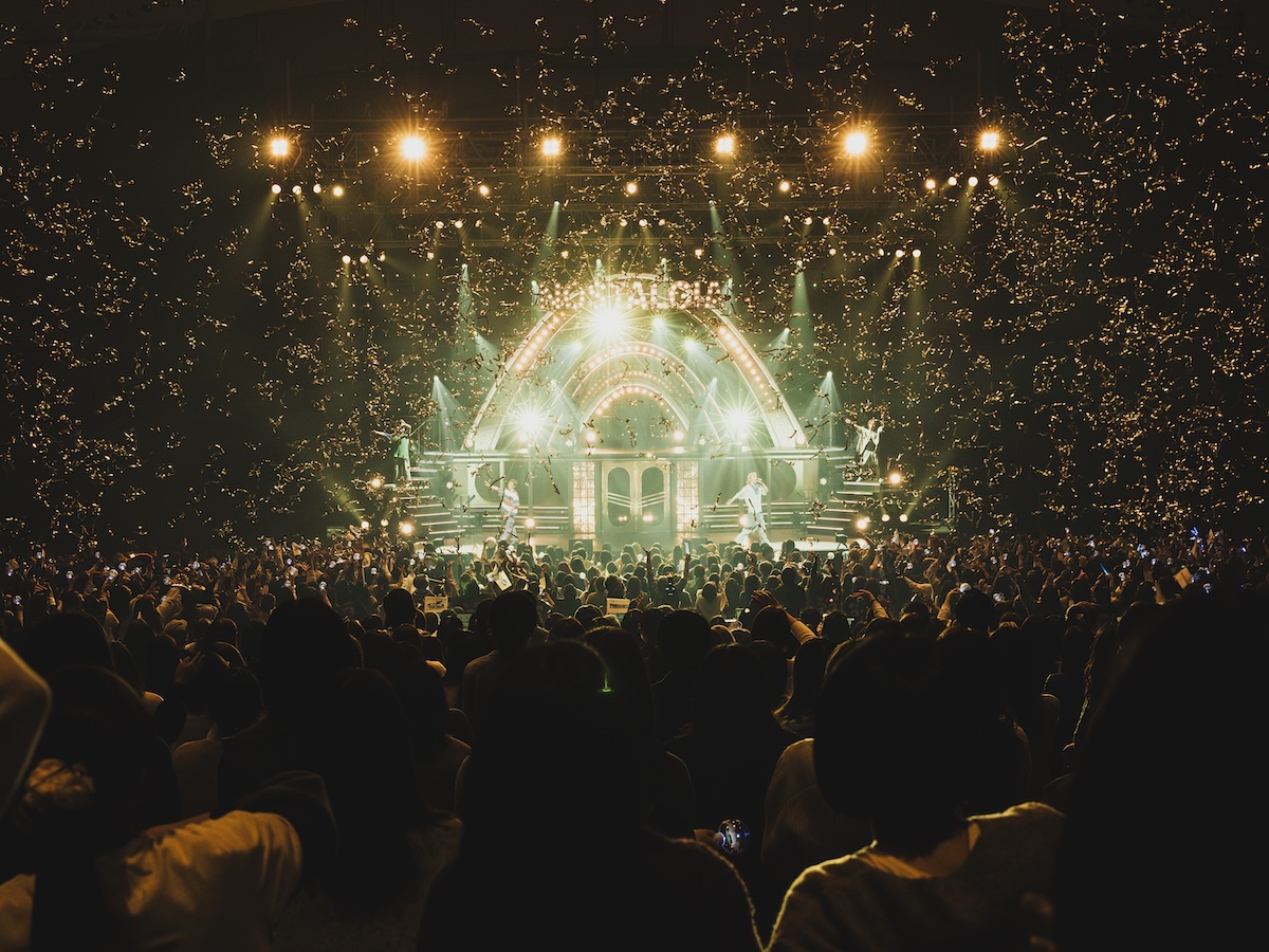 w-inds.ライブ写真（撮影＝KIPPEI OGATA）