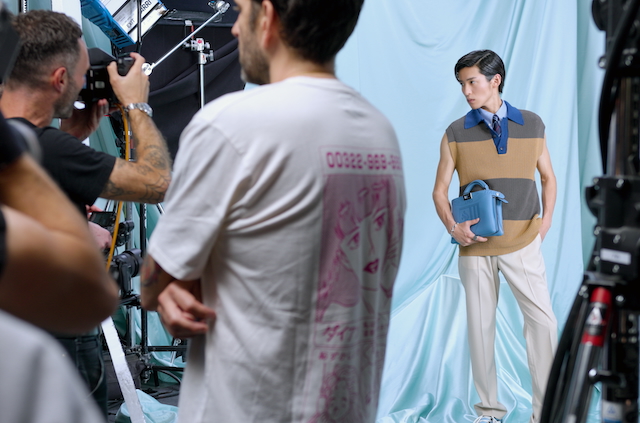 FENDI グローバル広告キャンペーン撮影風景