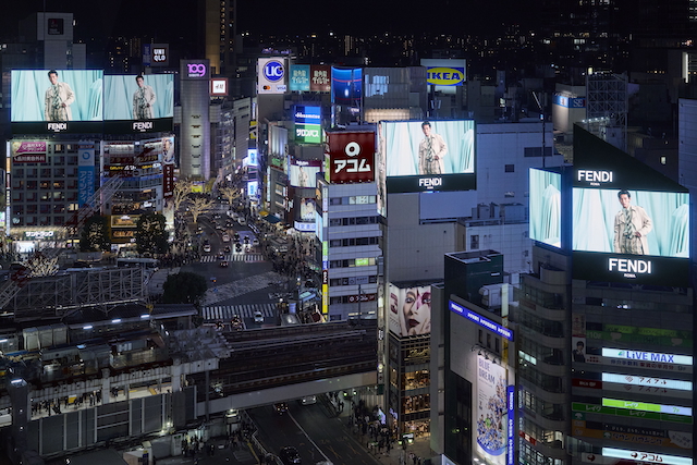 渋谷13面大型ビジョン