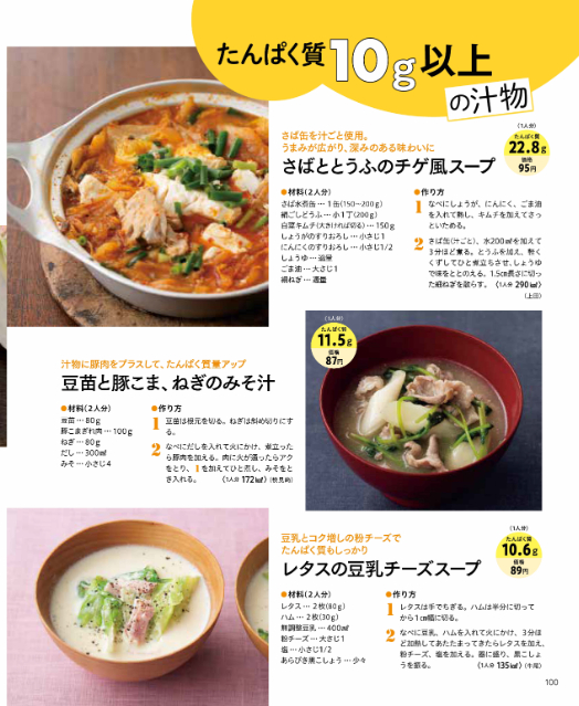 『節約しながら超たんぱく質！一生元気おかず』の画像