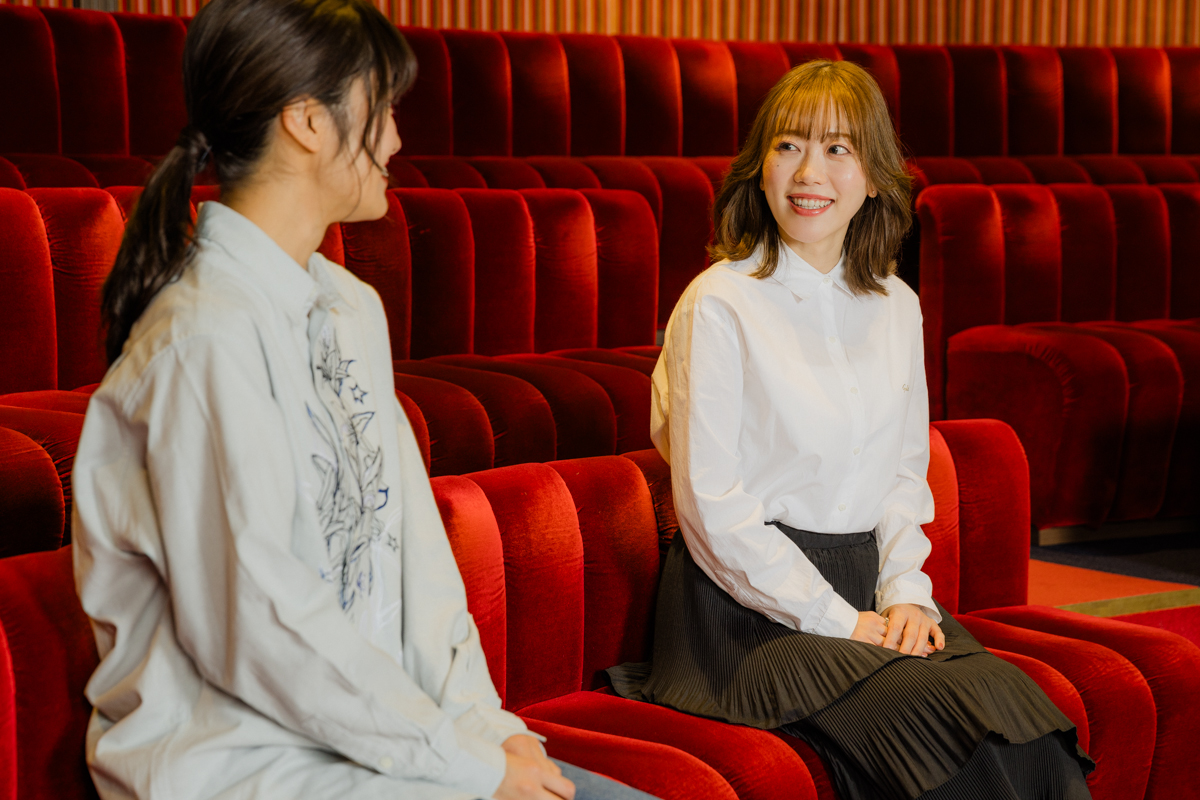 由薫＆菜々香（撮影＝三橋優美子）