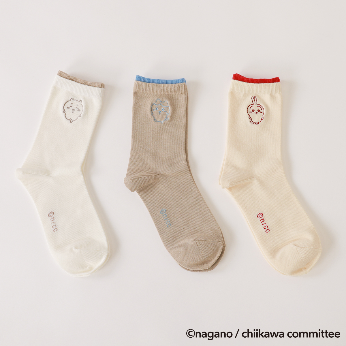 ちいかわ×靴下屋第3弾が1月31日発売の画像