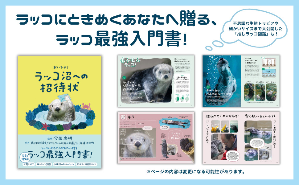 『ラッコ沼への招待状』が発売前増刷決定の画像