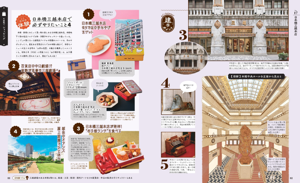 厳選の名建築『るるぶ東京レトロ名建築』の画像