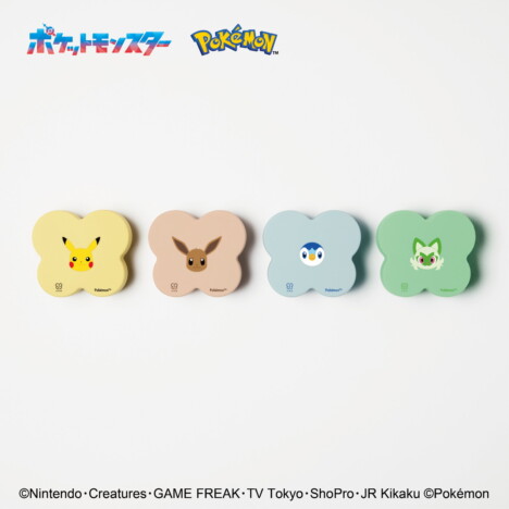 ピカチュウたちと一緒でお風呂がもっと楽しく爽快に！　ポケモンのスカルプブラシ第2弾が登場