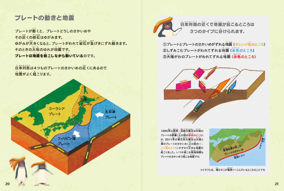 科学絵本『みんなのプレートテクトニクス』の画像