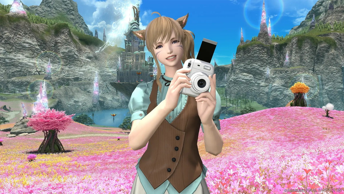 『FF14』×instax“チェキ”がコラボの画像