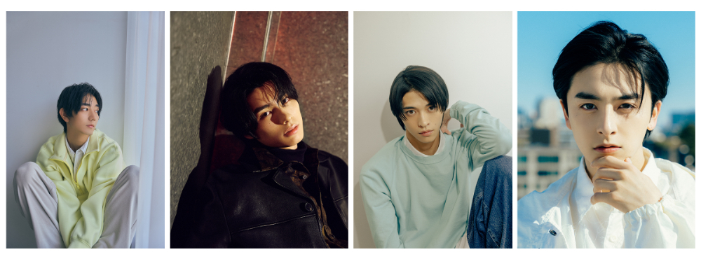 なにわ男子・大西流星『andBOY』vol.3表紙を飾るの画像