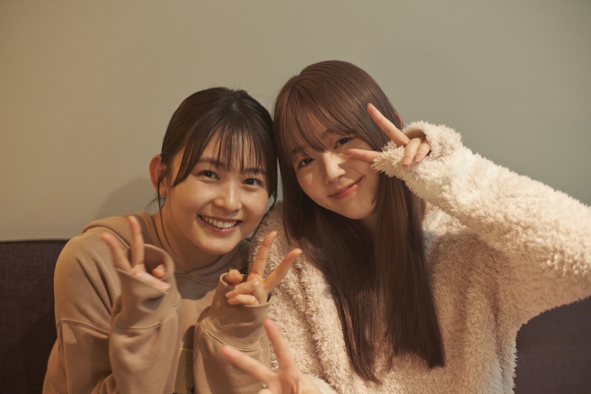 久間田琳加×米倉れいあお泊まりオフショット
