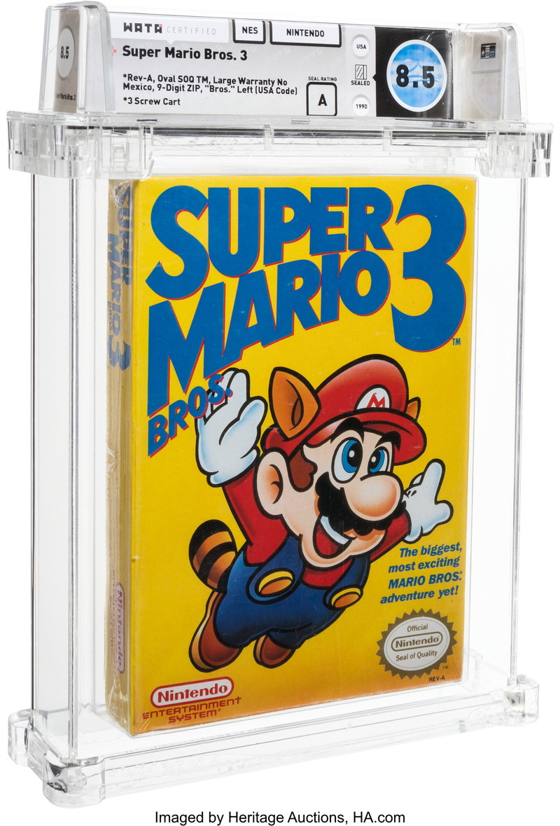 超希少ゲームアイテムのオークションが開催の画像