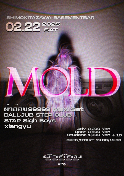 『ผ้าอ้อม99999 pre. ”MOLD”』告知画像