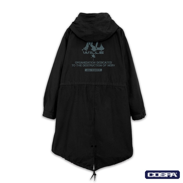 『エヴァンゲリオン』“NERV”のモッズコートの画像