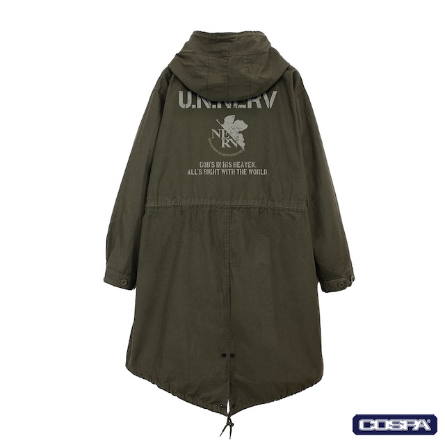 『エヴァンゲリオン』“NERV”のモッズコートの画像