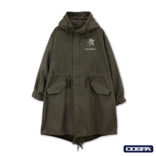 『エヴァンゲリオン』“NERV”のモッズコートの画像