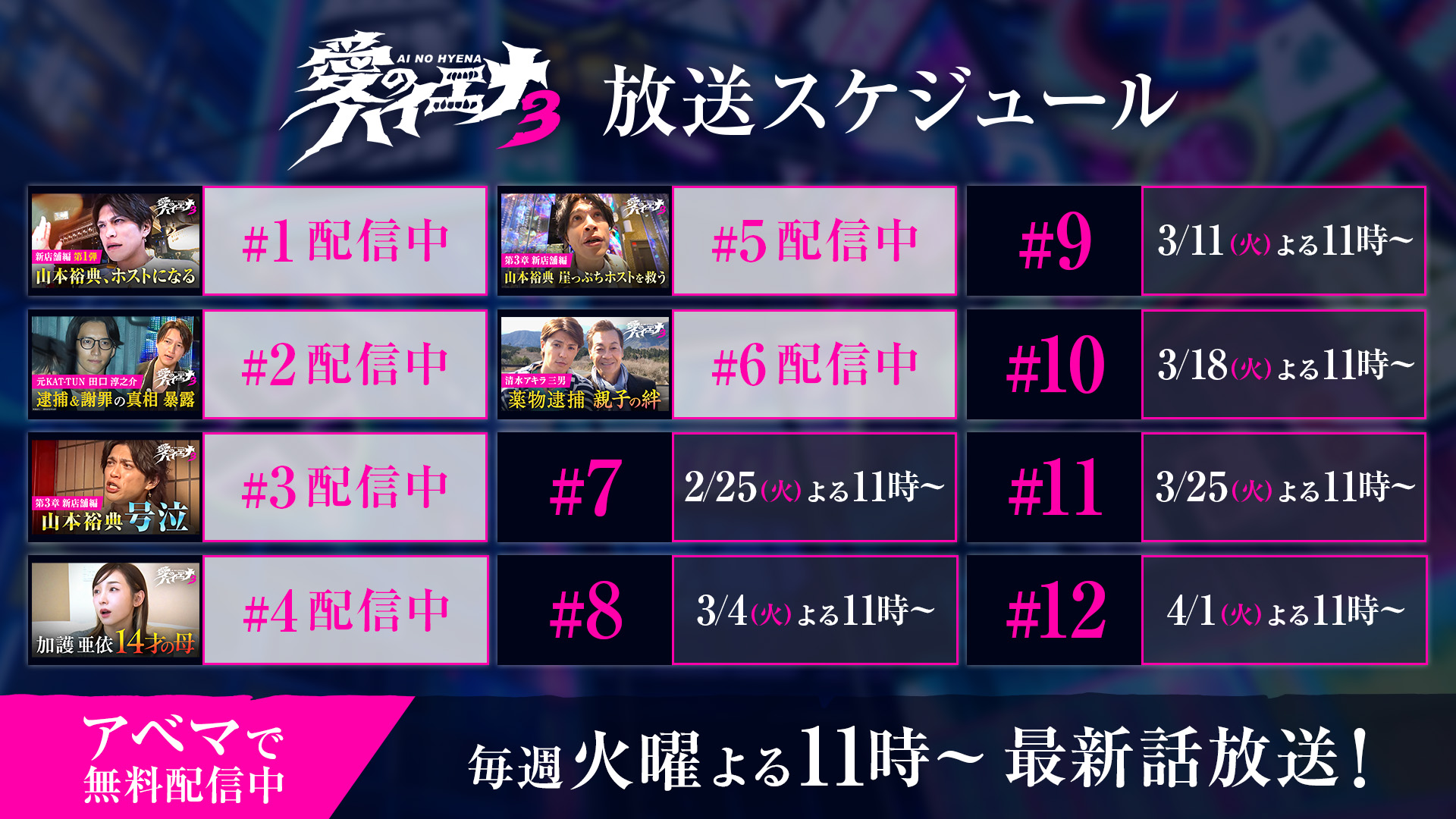 『愛のハイエナ』名物企画を振り返るの画像