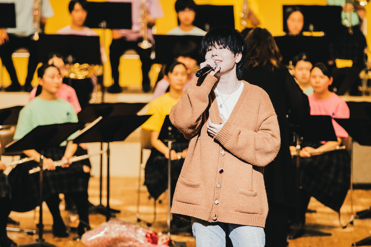 SG、花咲徳栄吹奏楽部の定期演奏会に出演